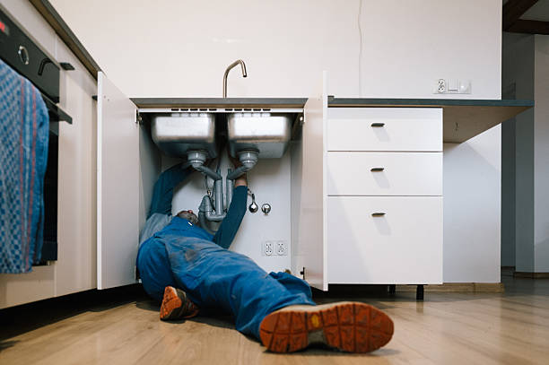 Professional Leak Detection technician working in Sipesville, PA